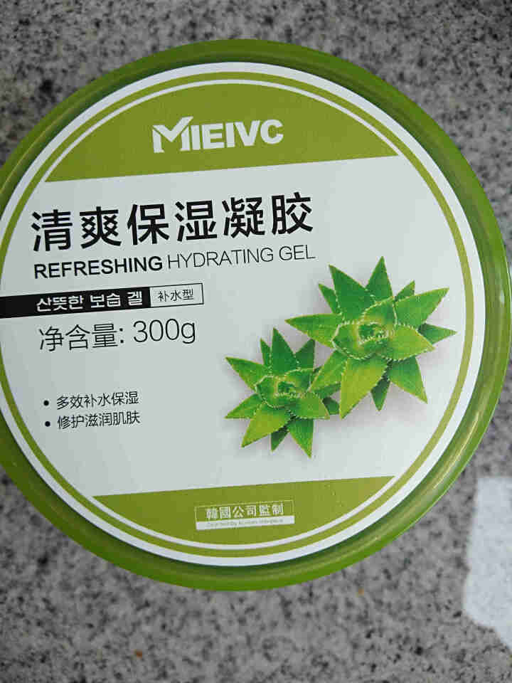 MIEIVC/米薇可 洁爽保湿凝胶补水型300g  补水保湿舒缓晒后修复祛痘淡印细致毛孔怎么样，好用吗，口碑，心得，评价，试用报告,第2张