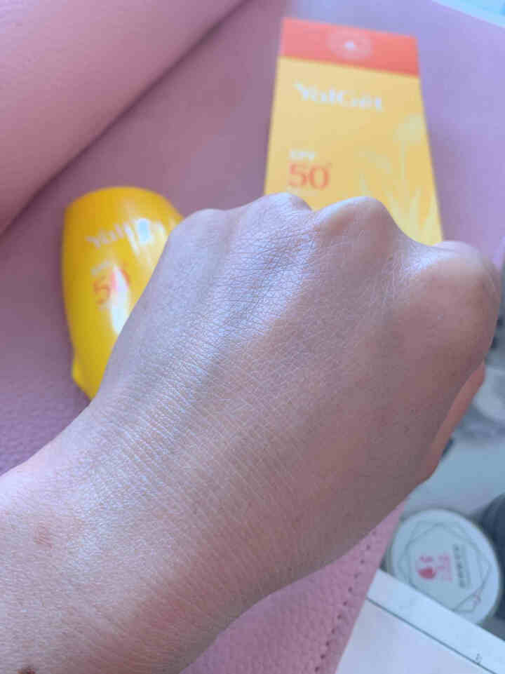 雅丽洁美白防晒乳SPF50+清爽隔离防晒霜紫外线防水防汗学生户外军训芦荟舒缓防晒 SPF50+PA+++60ml怎么样，好用吗，口碑，心得，评价，试用报告,第4张