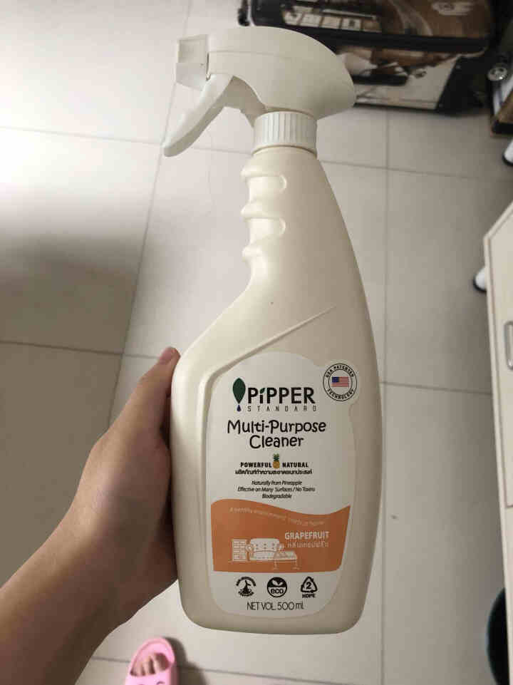 PIPPER 多功能清洁剂 葡萄柚香 500ml 植物酵素怎么样，好用吗，口碑，心得，评价，试用报告,第4张