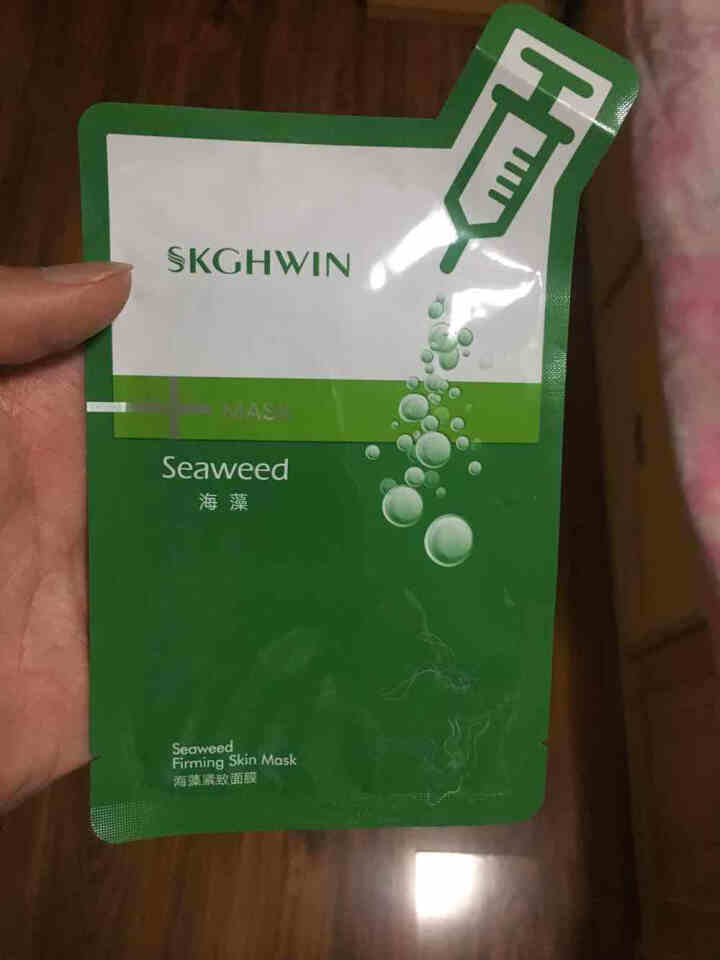 水玑润面膜 补水保湿滋润锁水舒缓修护 试用 海藻紧致面膜 1片怎么样，好用吗，口碑，心得，评价，试用报告,第2张