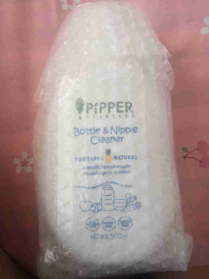 PIPPER 奶瓶奶嘴清洁剂 500ml 植物酵素 清洁剂奶瓶怎么样，好用吗，口碑，心得，评价，试用报告,第4张