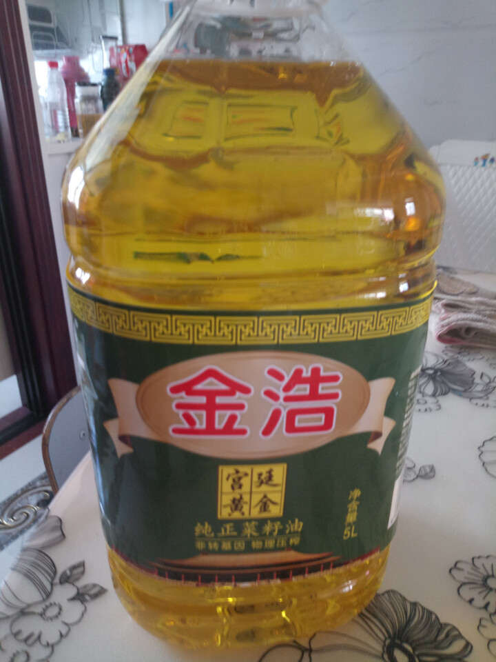 金浩 物理压榨 宫廷黄金 纯正菜籽油5L怎么样，好用吗，口碑，心得，评价，试用报告,第2张