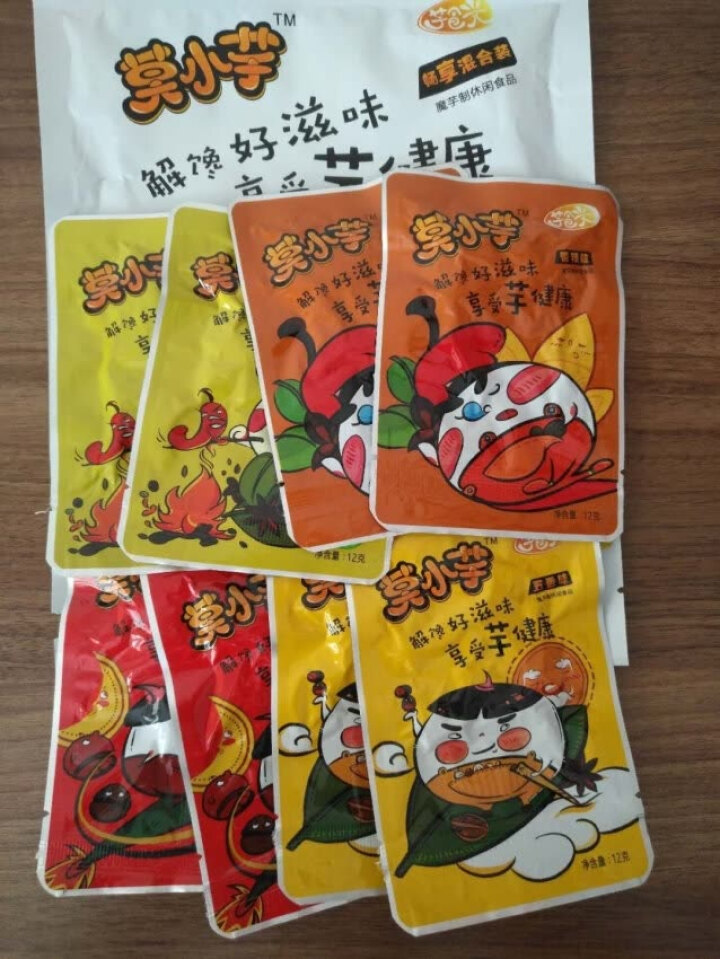 莫小芋 【利川扶贫馆】 魔芋丝 休闲零食 魔芋爽 素食小吃即食零 魔芋干96克畅享装怎么样，好用吗，口碑，心得，评价，试用报告,第4张