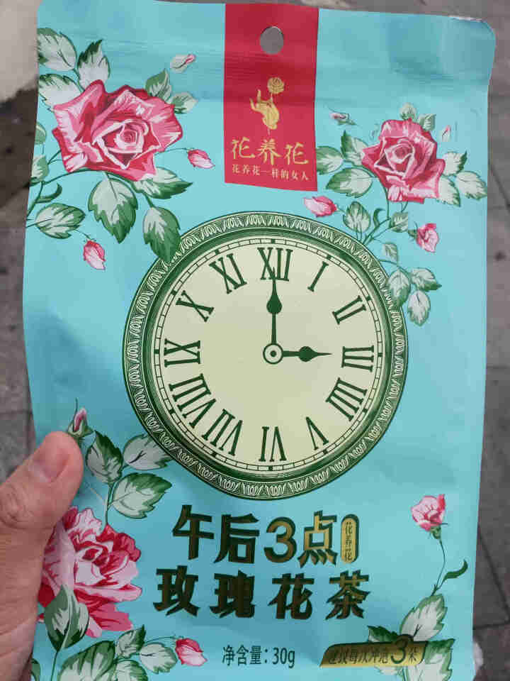 花养花 玫瑰花茶特级玫瑰花茶大朵花冠茶花草茶平阴烘干无硫纸袋装30g 30g怎么样，好用吗，口碑，心得，评价，试用报告,第3张