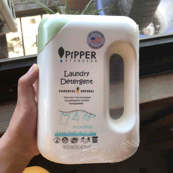 PIPPER 洗衣液尤加利香 900ml 婴儿洗衣液 植物酵素 尤加利香型怎么样，好用吗，口碑，心得，评价，试用报告,第2张