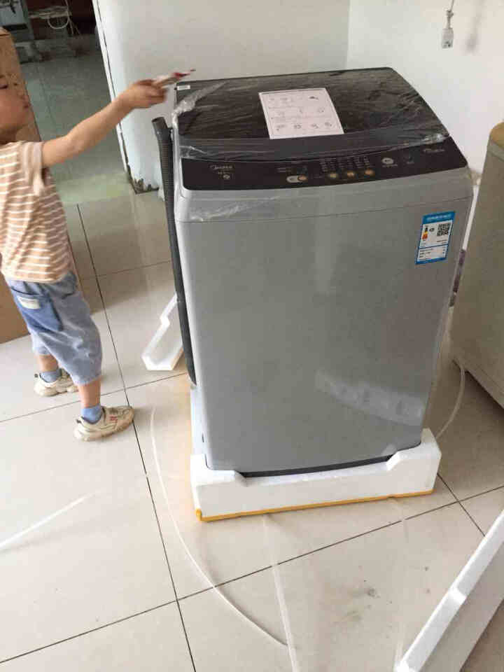 美的（Midea）波轮洗衣机全自动家用小型脱水甩干10公斤大容量 MB100V31 波轮怎么样，好用吗，口碑，心得，评价，试用报告,第3张