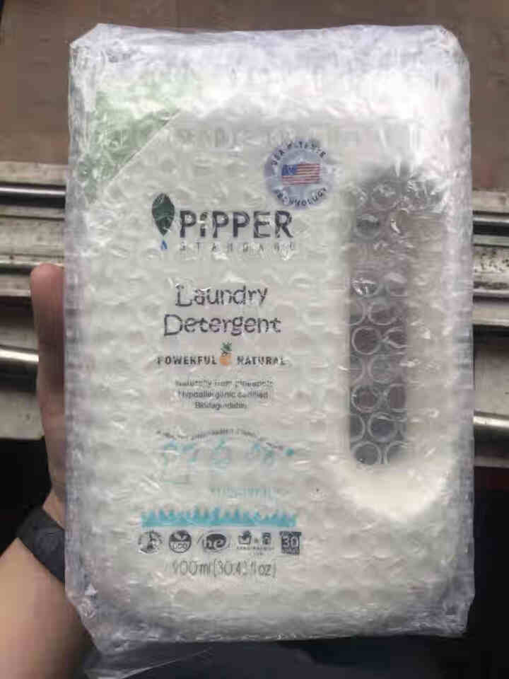 PIPPER 洗衣液尤加利香 900ml 婴儿洗衣液 植物酵素 尤加利香型怎么样，好用吗，口碑，心得，评价，试用报告,第3张