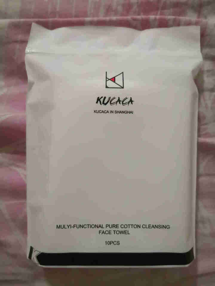 KUCACA1/2省水湿敷拍爽肤水专用脸部化妆棉面部清洁卸妆棉60片 一盒装60片（送10抽洁面巾体验装）怎么样，好用吗，口碑，心得，评价，试用报告,第4张