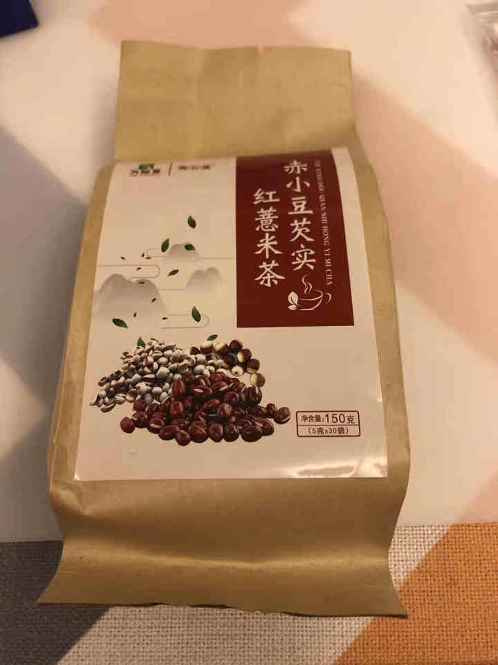 万松堂红豆薏米茶芡实祛湿茶包赤小豆栀子薏仁养生袋泡茶养生茶蒲公英根苦荞大麦茶 正品一份装送玻璃杯怎么样，好用吗，口碑，心得，评价，试用报告,第2张