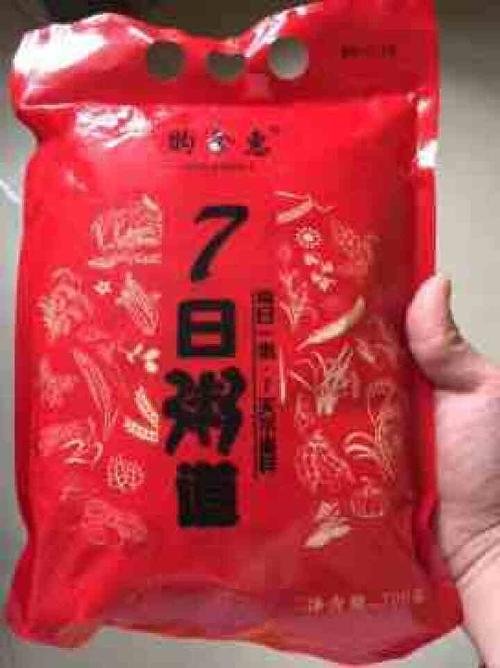 购食惠 7日粥道 五谷杂粮 粥米 7种700g（粥米 粗粮 组合 杂粮 八宝粥原料）怎么样，好用吗，口碑，心得，评价，试用报告,第2张