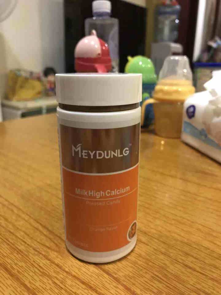 美敦力加（MEYDUNLG） 儿童钙片钙咀嚼片 乳钙 原装进口 多种口味可选 香橙味保质期到2020年2月份怎么样，好用吗，口碑，心得，评价，试用报告,第2张