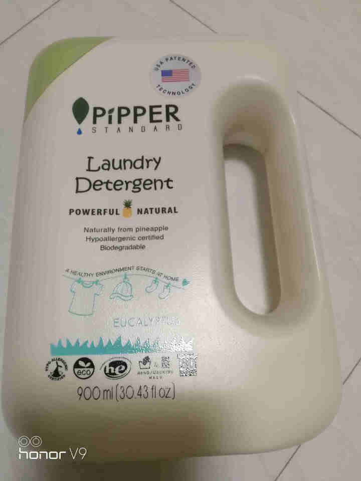 PIPPER 洗衣液尤加利香 900ml 婴儿洗衣液 植物酵素 尤加利香型怎么样，好用吗，口碑，心得，评价，试用报告,第3张