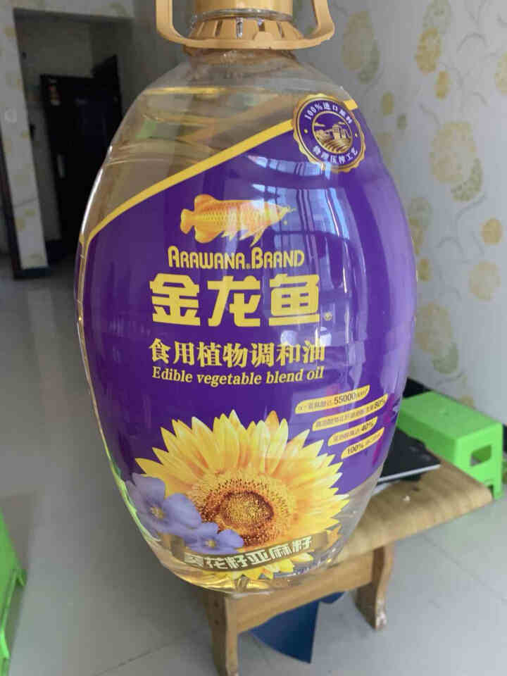 金龙鱼 食用油 物理压榨 葵花籽 亚麻籽 食用调和油5L怎么样，好用吗，口碑，心得，评价，试用报告,第3张