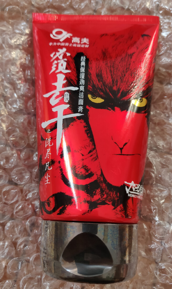 高夫经典保湿劲爽洁面膏120g（洗面奶男 补水保湿 护肤化妆品）怎么样，好用吗，口碑，心得，评价，试用报告,第2张