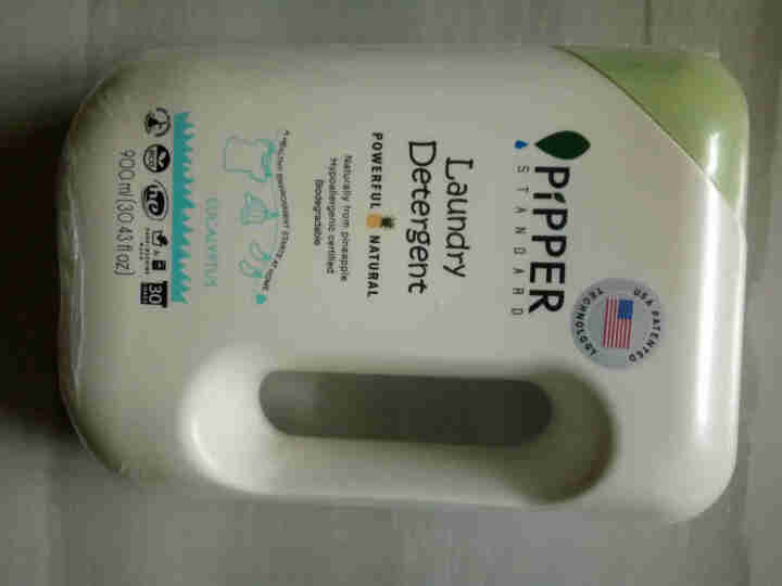 PIPPER 洗衣液尤加利香 900ml 婴儿洗衣液 植物酵素 尤加利香型怎么样，好用吗，口碑，心得，评价，试用报告,第3张