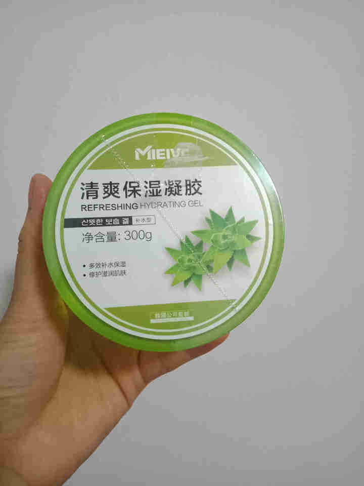 MIEIVC/米薇可 洁爽保湿凝胶补水型300g  补水保湿舒缓晒后修复祛痘淡印细致毛孔怎么样，好用吗，口碑，心得，评价，试用报告,第2张