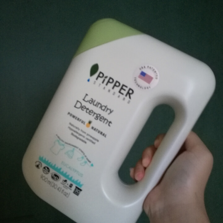 PIPPER 洗衣液尤加利香 900ml 婴儿洗衣液 植物酵素 尤加利香型怎么样，好用吗，口碑，心得，评价，试用报告,第5张