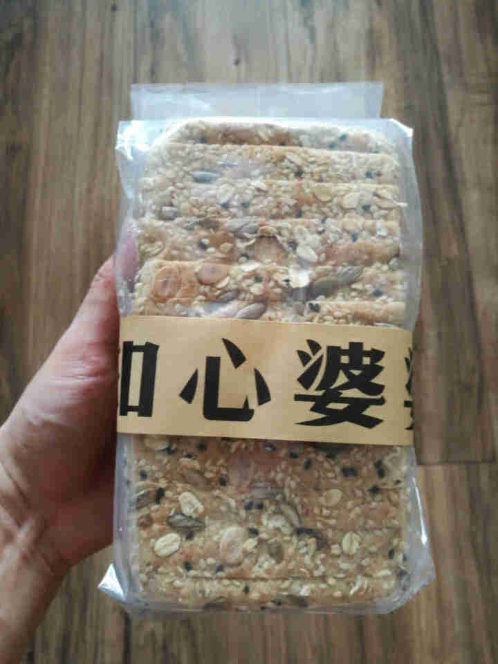 知心婆婆【顺丰航空】燕麦全麦面包切片无蔗糖食品 健身代餐早餐杂粮欧包饼干糕点吐司低脂麸皮粗粮孕妇零食怎么样，好用吗，口碑，心得，评价，试用报告,第3张