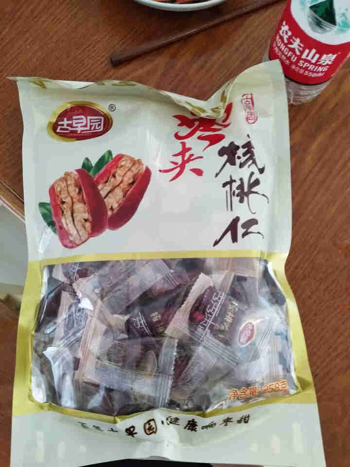 古早园灰枣枣夹核桃仁夹心红枣春节休闲零食干果258g 枣夹核桃258g怎么样，好用吗，口碑，心得，评价，试用报告,第2张