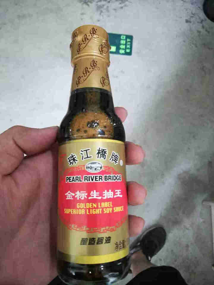 珠江桥牌 金标生抽王 非转基因酿造酱油 家庭装 提鲜增香酱油 炒菜凉拌火锅 厨房蘸料 广东老字号 150ml*1瓶怎么样，好用吗，口碑，心得，评价，试用报告,第3张