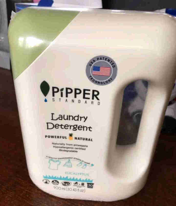 PIPPER 洗衣液尤加利香 900ml 婴儿洗衣液 植物酵素 尤加利香型怎么样，好用吗，口碑，心得，评价，试用报告,第5张