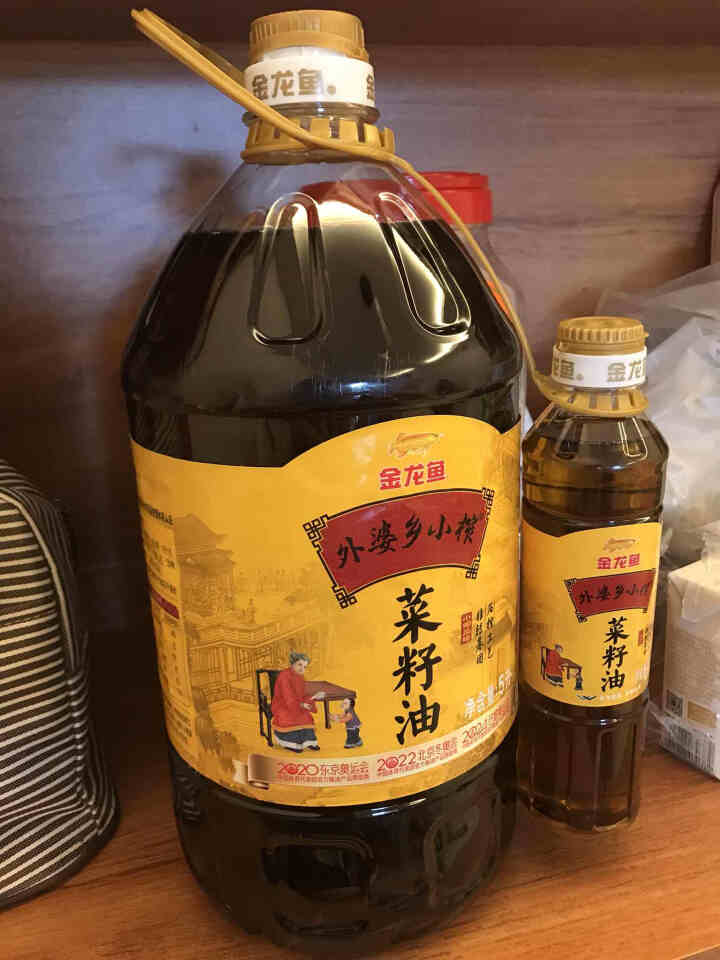 金龙鱼 食用油 非转基因 压榨 外婆乡小榨菜籽油 5L怎么样，好用吗，口碑，心得，评价，试用报告,第2张