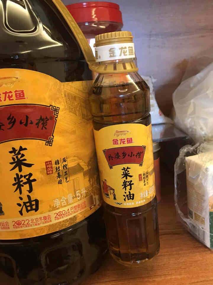 金龙鱼 食用油 非转基因 压榨 外婆乡小榨菜籽油 5L怎么样，好用吗，口碑，心得，评价，试用报告,第3张