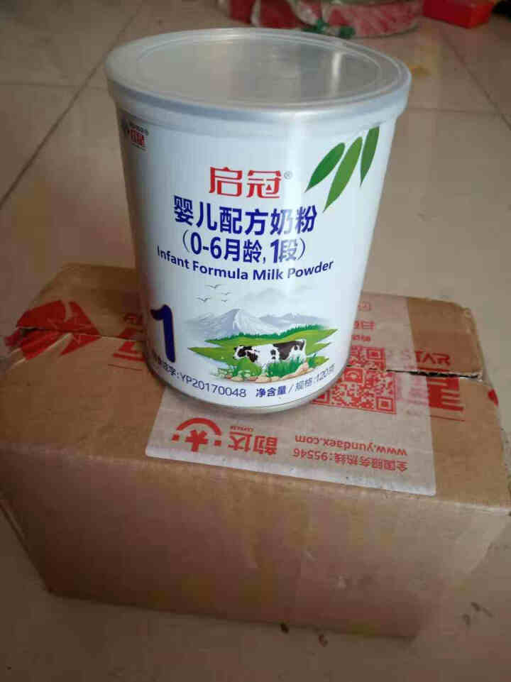 红星奶粉启冠婴儿奶粉体验装全产业链追溯防伪120g 1段怎么样，好用吗，口碑，心得，评价，试用报告,第2张