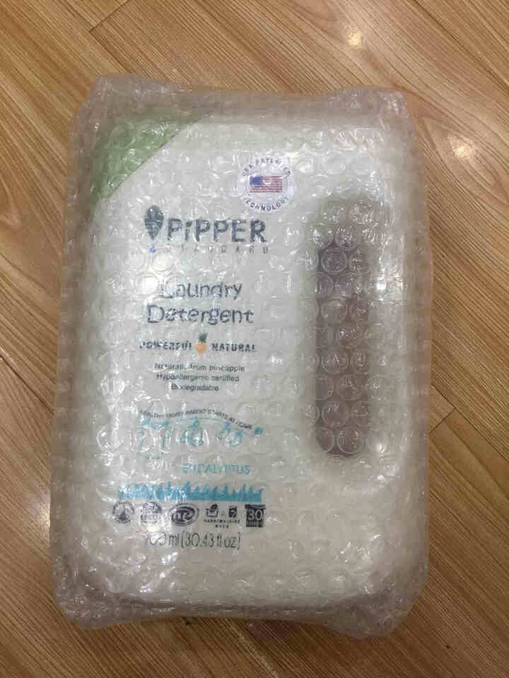 PIPPER 洗衣液尤加利香 900ml 婴儿洗衣液 植物酵素 尤加利香型怎么样，好用吗，口碑，心得，评价，试用报告,第2张