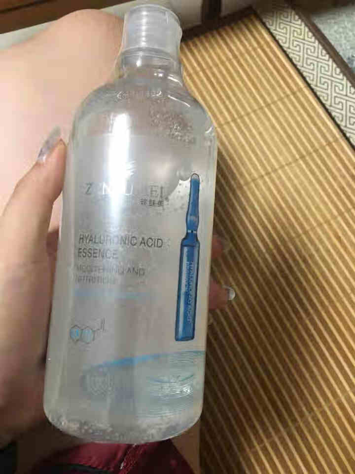 安瓶精华500ml玻尿酸烟酰胺寡肽原液精华水精华液女补水紧致大瓶提亮肤色改善黯黄淡化细纹 500ml大瓶玻尿酸怎么样，好用吗，口碑，心得，评价，试用报告,第4张