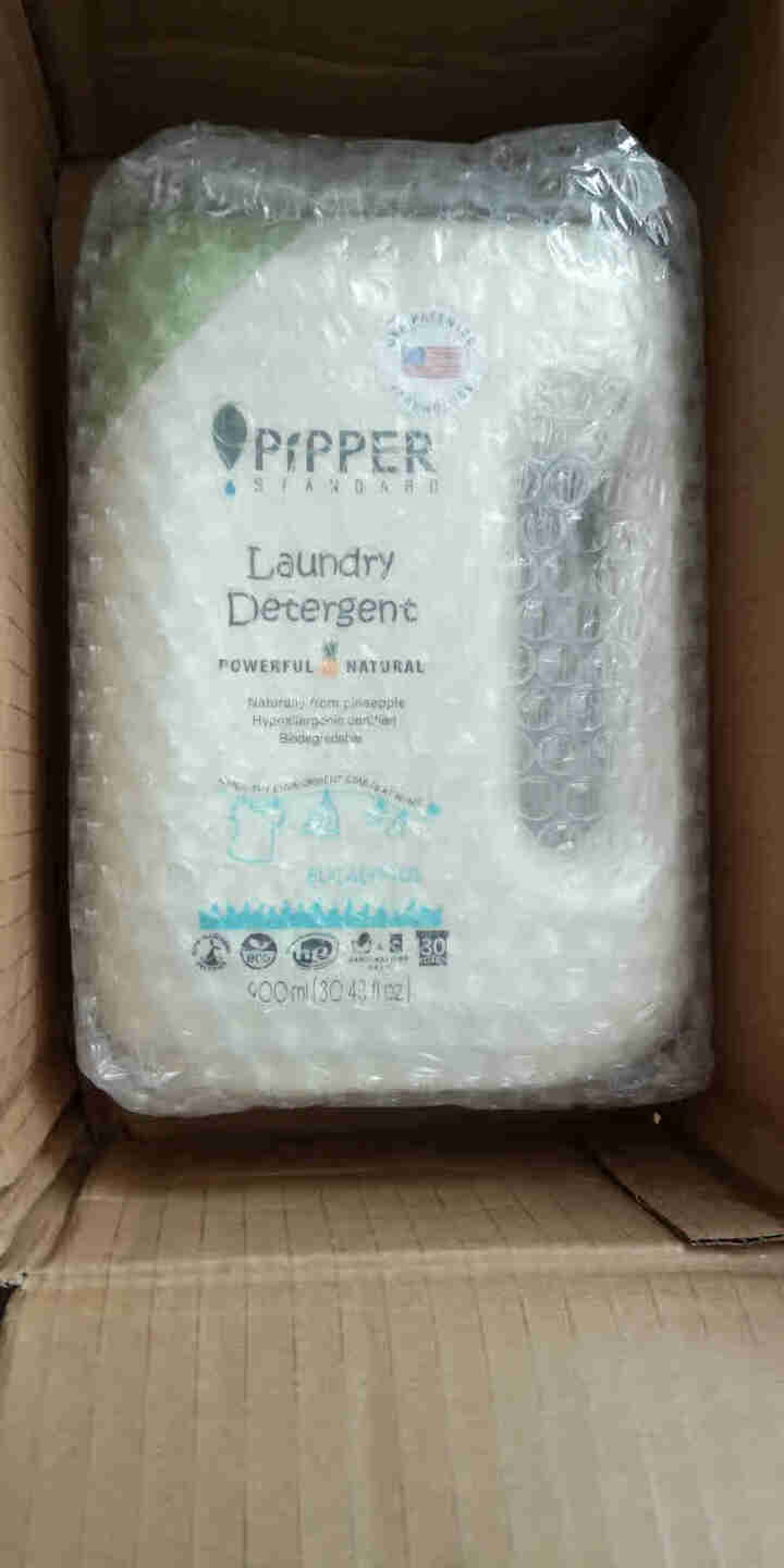 PIPPER 洗衣液尤加利香 900ml 婴儿洗衣液 植物酵素 尤加利香型怎么样，好用吗，口碑，心得，评价，试用报告,第2张