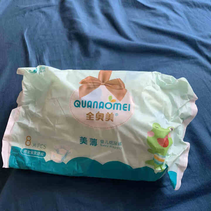 全奥美（Quanaomei）美薄系列婴儿纸尿裤尿不湿尿裤M码52片 L码体验装/8片怎么样，好用吗，口碑，心得，评价，试用报告,第2张