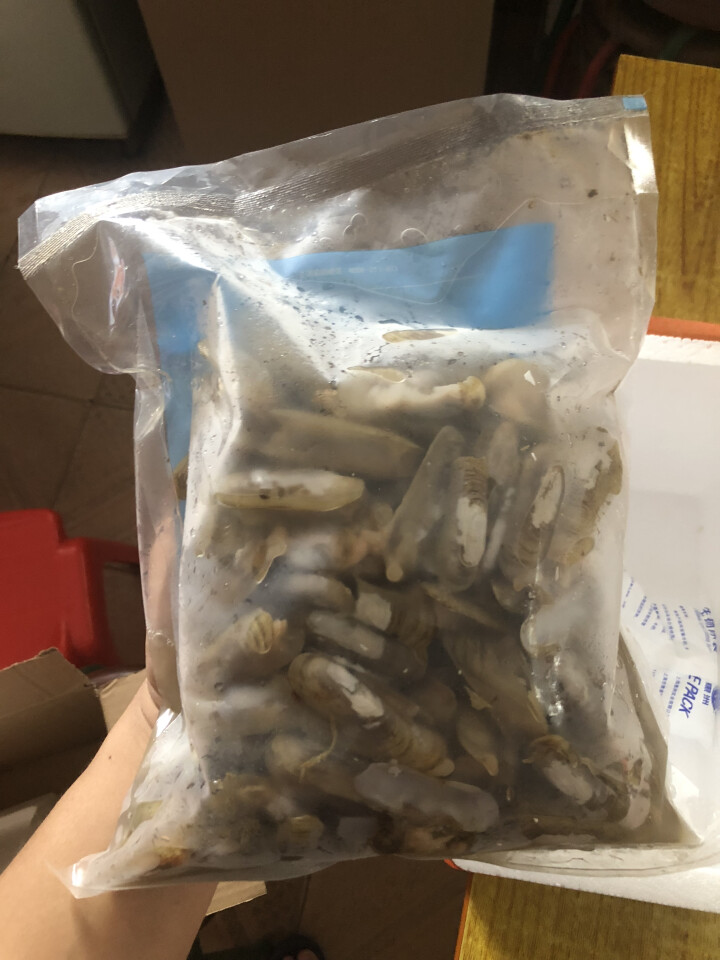 【活鲜】鲜活蛏子 1kg 海鲜水产怎么样，好用吗，口碑，心得，评价，试用报告,第2张