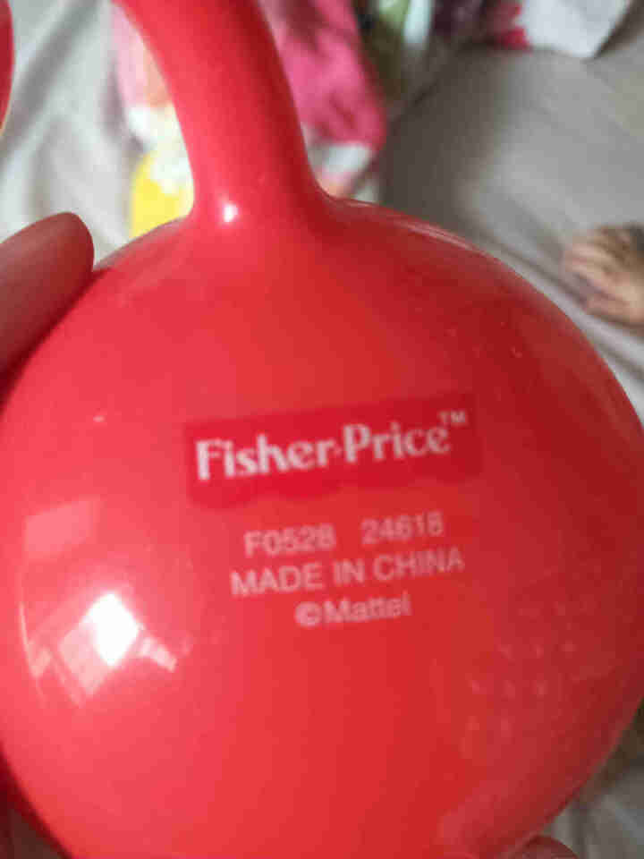 费雪（Fisher Price）甩甩球宝宝玩具球婴儿拍拍球小皮球0,第3张