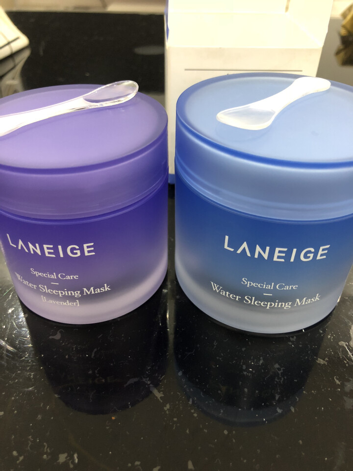 兰芝(LANEIGE)夜间修护睡眠面膜(薰衣草香)70ml (补水保湿护肤品）怎么样，好用吗，口碑，心得，评价，试用报告,第4张