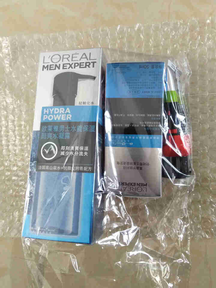 欧莱雅（LOREAL）男士护肤品水能套装夏季补水保湿控油滋润水乳洗面奶洁面乳面霜水凝露爽肤水 水凝露+滋润乳怎么样，好用吗，口碑，心得，评价，试用报告,第3张