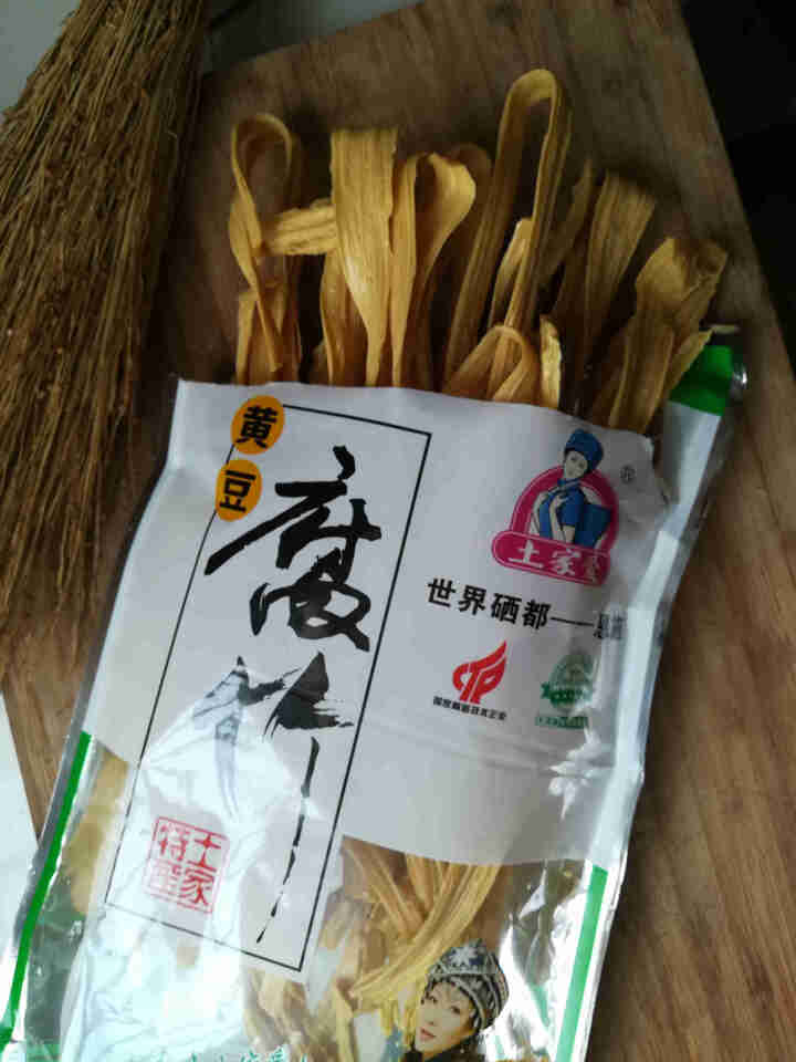 【京东品牌自营】土家爱黄豆制品腐竹油豆皮豆干素肉干货炒菜火锅凉菜豆条湖北硒都恩施特产油豆腐皮220g怎么样，好用吗，口碑，心得，评价，试用报告,第3张