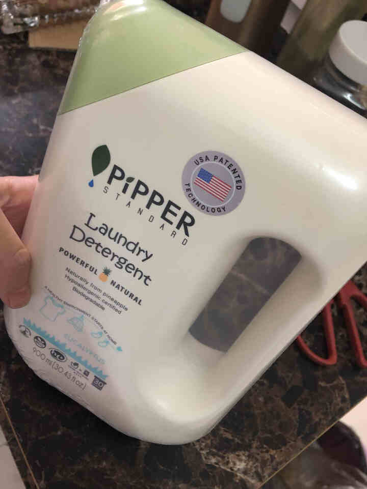 PIPPER 洗衣液尤加利香 900ml 婴儿洗衣液 植物酵素 尤加利香型怎么样，好用吗，口碑，心得，评价，试用报告,第3张