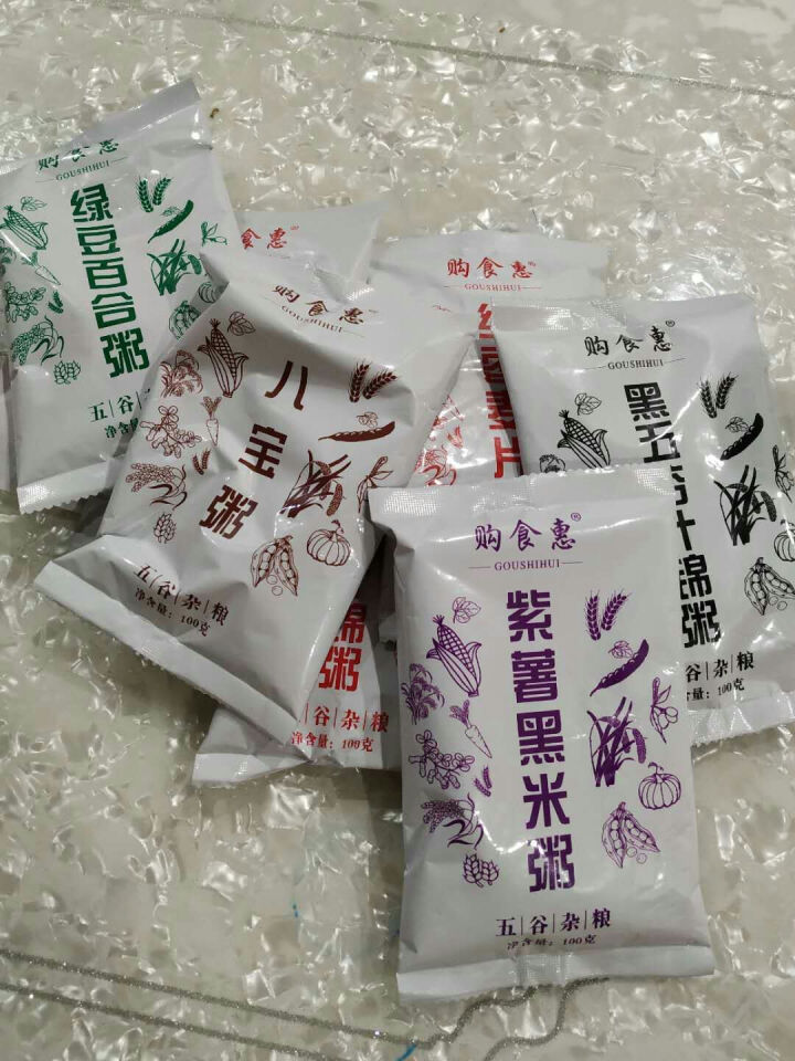 购食惠 7日粥道 五谷杂粮 粥米 7种700g（粥米 粗粮 组合 杂粮 八宝粥原料）怎么样，好用吗，口碑，心得，评价，试用报告,第3张