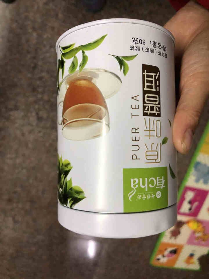 七彩云南茶叶普洱茶熟茶/生茶/滇红散装铁罐装有茶系列 原味普洱熟茶80g怎么样，好用吗，口碑，心得，评价，试用报告,第3张