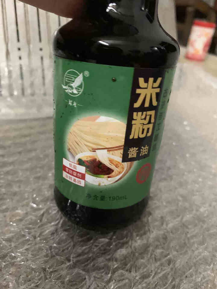 雄鹰米粉生抽酱油190ml早餐拌粉拌面酱油调味调料天然晒制古法手工酿造酱油不含防腐剂零添加怎么样，好用吗，口碑，心得，评价，试用报告,第2张