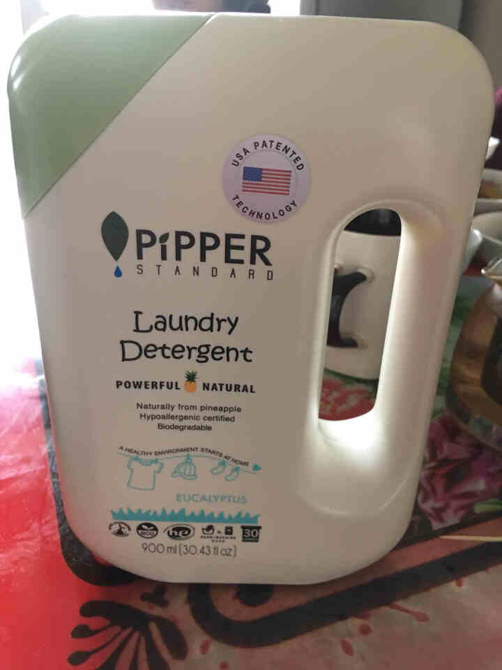 PIPPER 洗衣液尤加利香 900ml 婴儿洗衣液 植物酵素 尤加利香型怎么样，好用吗，口碑，心得，评价，试用报告,第2张