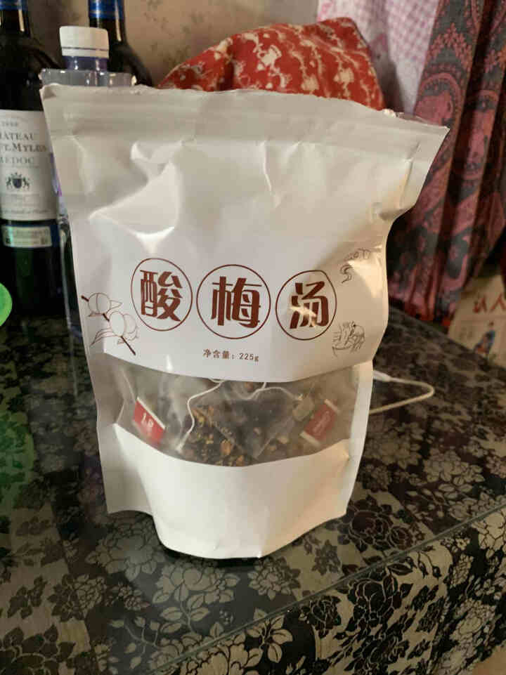 酸梅汤 老北京酸梅汤 三角包酸梅 乌梅汤袋泡茶 免煮原料包15包 15包*15g(一袋约245g)怎么样，好用吗，口碑，心得，评价，试用报告,第2张