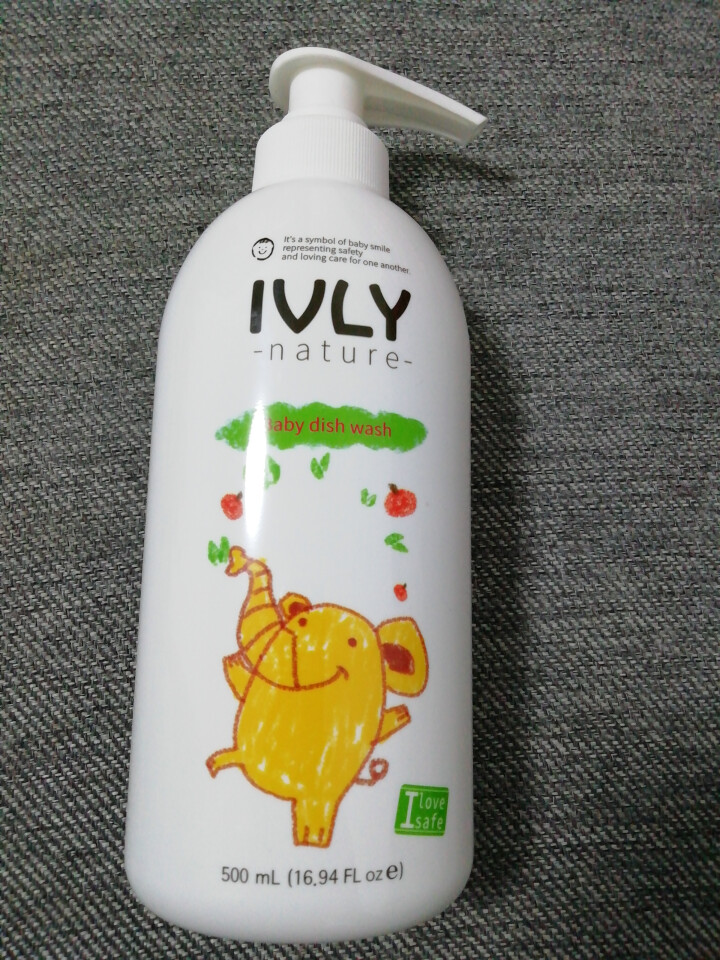 Ivly nature 韩国原装进口婴幼儿童宝宝新生儿专用餐具水果蔬菜清洗液500ml 500ml果蔬清洗液怎么样，好用吗，口碑，心得，评价，试用报告,第2张