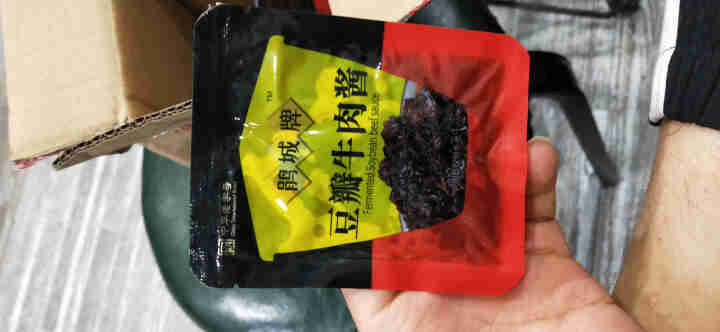 【包邮】鹃城牌牛肉酱酱香味下饭拌面豆瓣味15g*5袋小规格更卫生怎么样，好用吗，口碑，心得，评价，试用报告,第2张