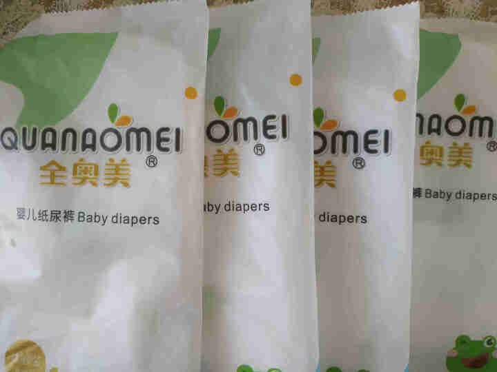 全奥美（Quanaomei）轻薄柔护系列婴儿纸尿裤尿不湿拉拉裤活动裤M/L/XL/XXL 体验装M 4片（6,第2张