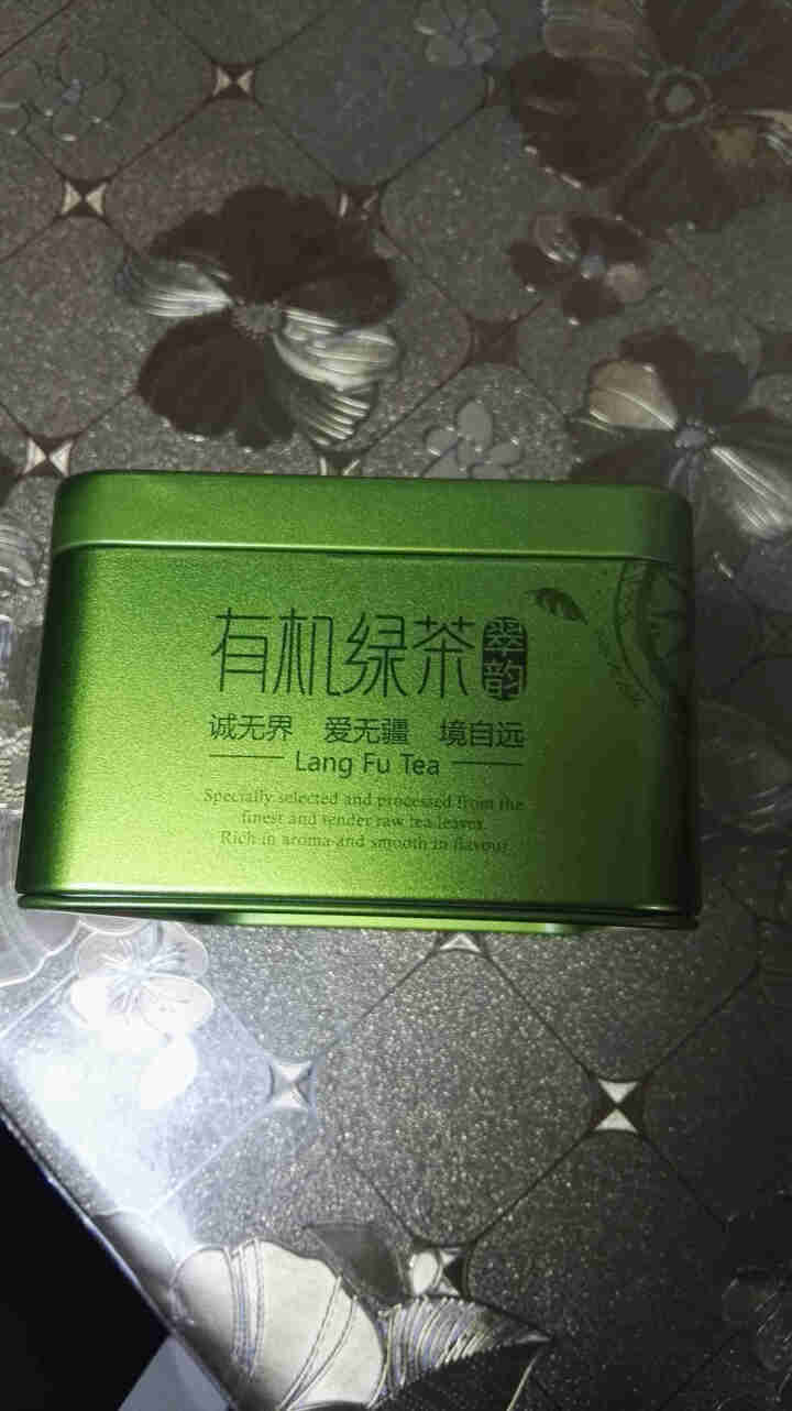 浪伏有机茶有机绿茶2019新茶广西茶凌云白毫茶凌云茶特级正品茶叶铁罐装茶叶真空包装茶绿茶翠韵96g怎么样，好用吗，口碑，心得，评价，试用报告,第3张