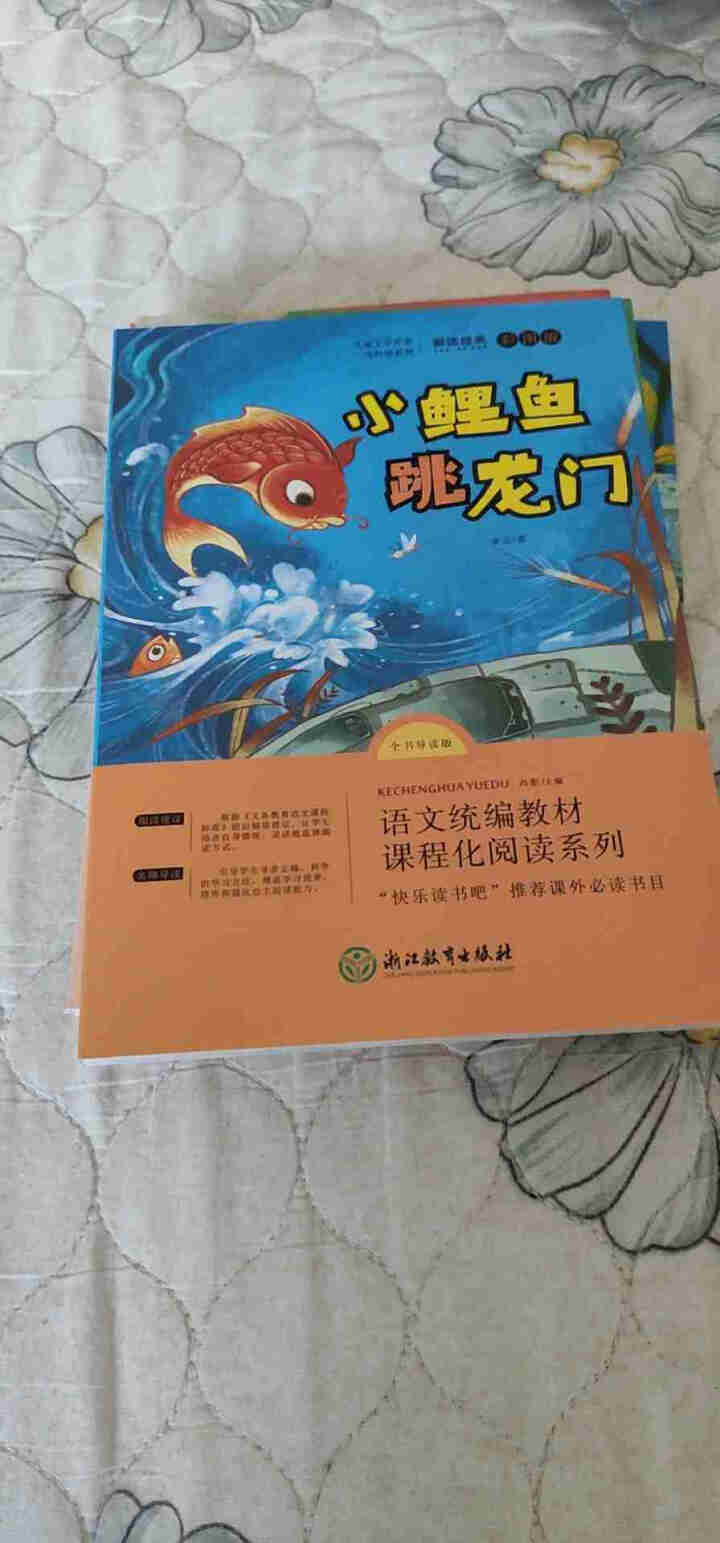 小鲤鱼跳龙门快乐读书吧二年级上册全套5本彩图注音版孤独的小螃蟹一只想飞的猫小狗的小房子歪脑袋木头桩怎么样，好用吗，口碑，心得，评价，试用报告,第2张