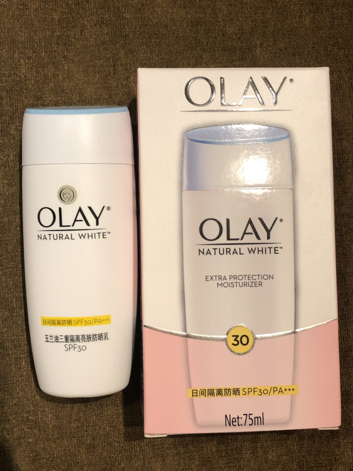 玉兰油(OLAY)防晒霜女三重隔离亮肤防晒乳SPF30 75ml怎么样，好用吗，口碑，心得，评价，试用报告,第3张