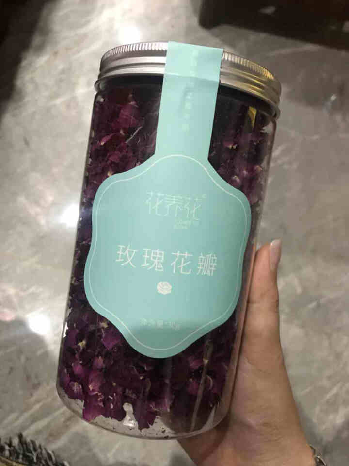 花养花平阴玫瑰花瓣食用干玫瑰新鲜干花瓣可做阿胶糕酵素玫瑰花茶 花瓣茶30g怎么样，好用吗，口碑，心得，评价，试用报告,第2张